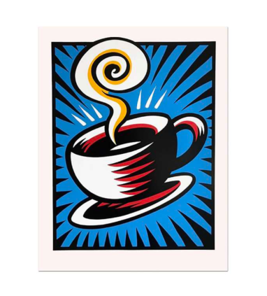 Coffee Cup - Blue