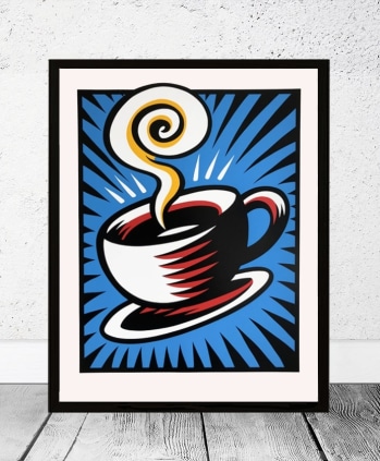 Coffee Cup - Blue