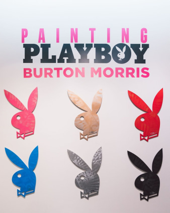 Aluminum Cut Bunny Logo Sculptures