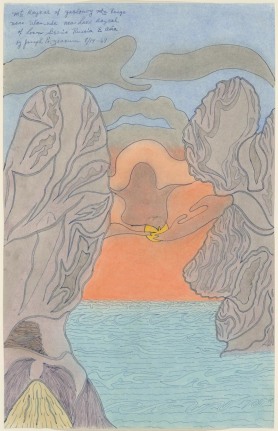 Joseph E. Yoakum titled Joseph E. Yoakum, Mt Baykal of Yablonvy Mtn Range near Ulan-Ude near Lake Baykal of Lower Siberia Russia E Asia