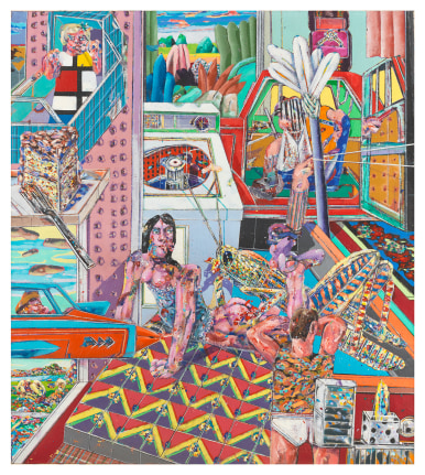 Barbara (Grasshopper), 1966–1967, Acrylic on canvas