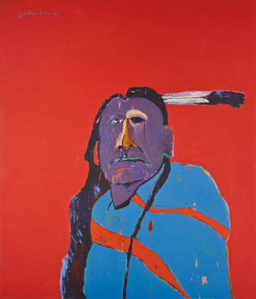 American Portrait with One Eye, 1975
