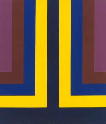 Blue Key, 1965, Acrylic on canvas
