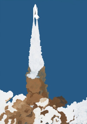 Allan D'Arcangelo, Shuttle, 1982