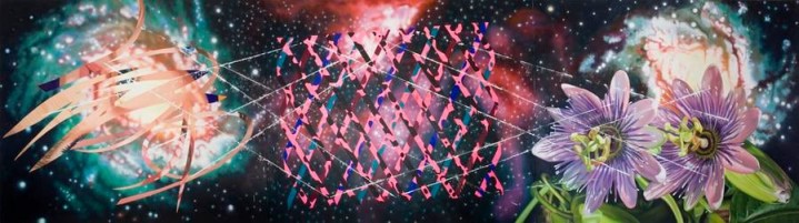 James Rosenquist Television or the Cat&#039;s Cradle Supports Electronic Picture, 1988-89