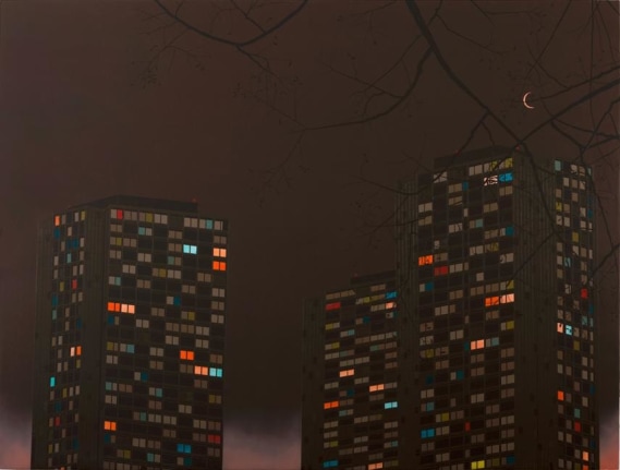 Trace, 2013 Acrylic on linen 