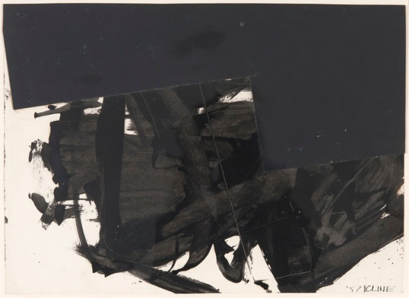 Franz Kline Untitled (Black and White Abstraction), 1957