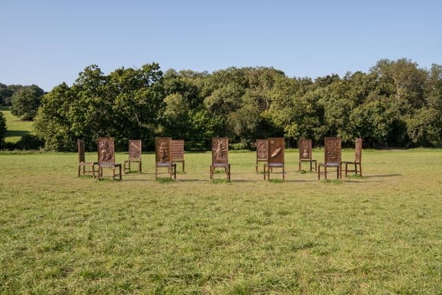 Hew Locke The Jurors, 2015