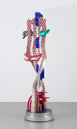 Roy Lichtenstein (1923 - 1997), Metallic Brushstroke Head, 1994