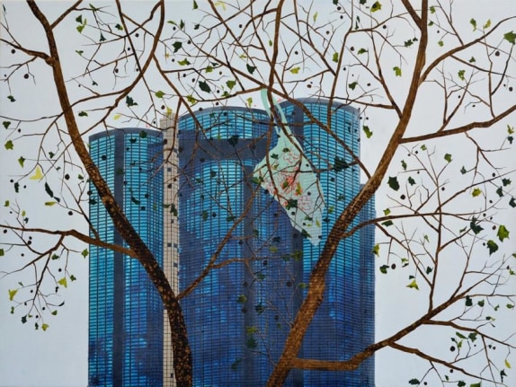 Erik Benson Untitled (Blue Bag), 2012