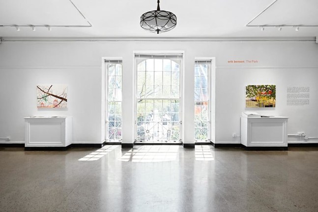 THE PARK: PAINTINGS BY ERIK BENSON