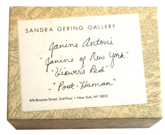 Janine Antoni Janine of New York, Viewer's Red, Post-Human, Alternate Projects