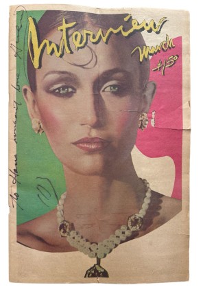 Andy Warhol SIGNED Interview Magazine, IX No. 3, March 1979, Alternate Projects