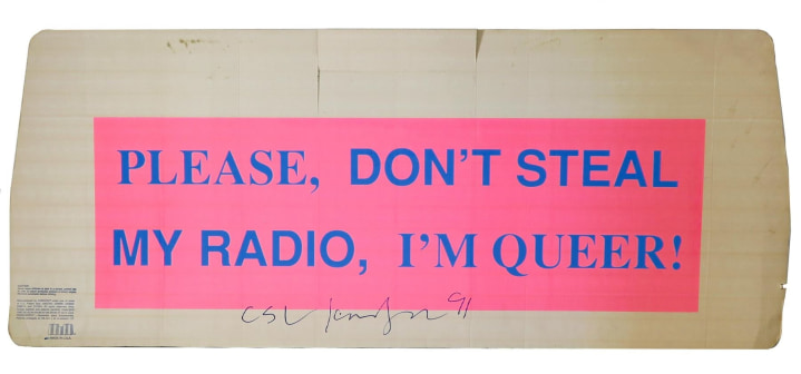Cary Leibowitz  Please, Don&rsquo;t Steal My Radio, I&rsquo;m Queer, Alternate Projects