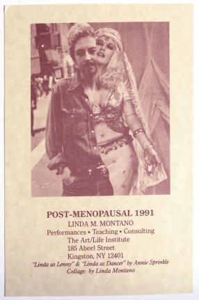 Linda Montano Post-Menopausal, Alternate Projects