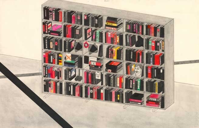 Trying to Understand Your Logic, 2007. Graphite, watercolor and gouache on paper, 19 x 29 1/4 inches (image) (48.3 x 74.3 cm); 26-1/4 x 36-1/2 inches (frame) (65.4 x 90.2 cm).