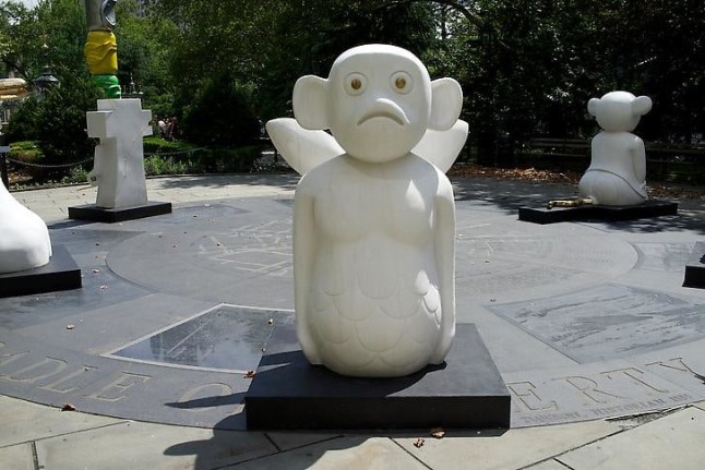 "Lightness of Being," installation view, 2013. City Park Hall, New York.