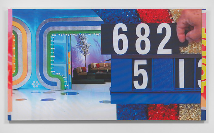 Gesture, 2014. Inkjet on polyester fabric,