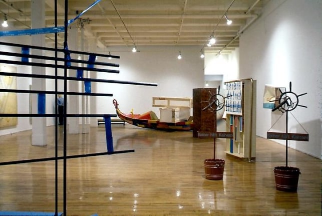 Installation view, 1990. Metro Pictures, New York.