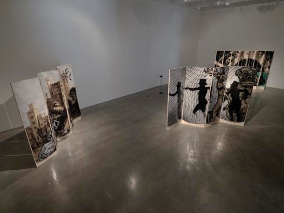 T. J. Wilcox, 2010, installation view. Metro Pictures, New York