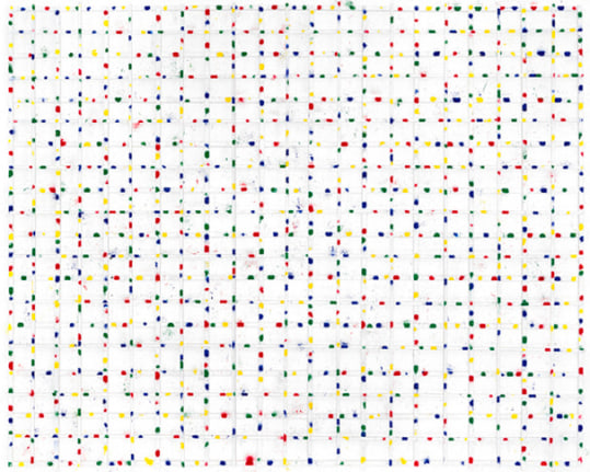 Grid Spit, 2009. Mounted c-print on 6mm sintra, framed, 61-5/8 x 76-5/8 inches (153.4 x 191.5 cm). Edition of 3. MP P-68