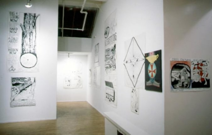Installation view, 1984. Metro Pictures, New York.