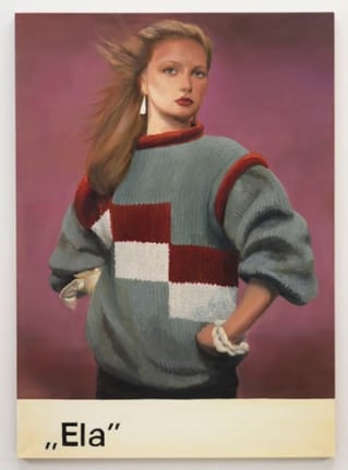 Ela, 2010. Oil on canvas, 68.9 x 49.21 inches (175 x 125 cm). MP 61