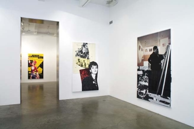 Paulina Olowska, installation shot. "Nowa Scena," 2007. Metro Pictures, New York.