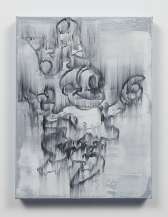 Gary Simmons painting Untitled