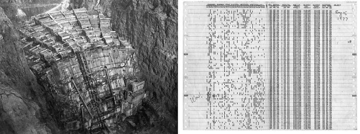 The Last Pictures (Construction of Hoover Dam; The Wow! Signal), 2012.