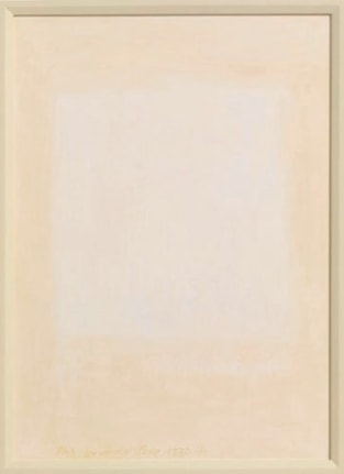P 43, 2010. Oil on acid free museum mat board, 26 5/8 x 19 1/4 inches (67.6 x 48.9 cm). MP 48