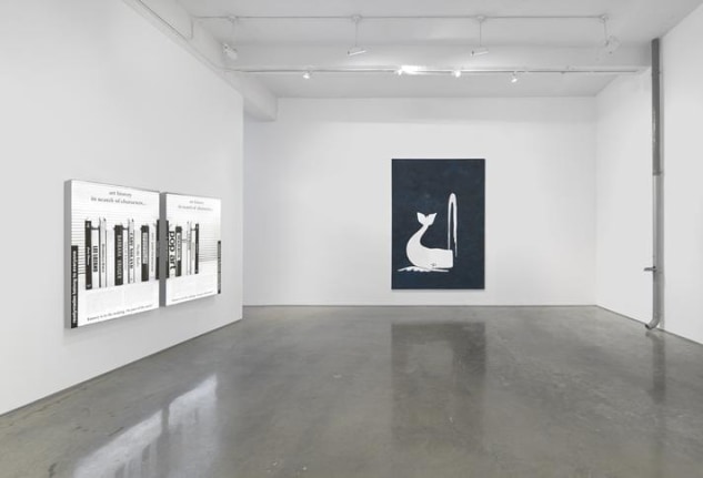 Claire Fontaine, "Stop Seeking Approval." Installation View, 2015. Metro Pictures, New York.