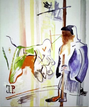 from "Jacqueline: The paintings Pablo couldn't paint anymore," 1996. Oil on canvas, 70-3/4 x 59 inches (179.7 x 149.8 cm). MP 125