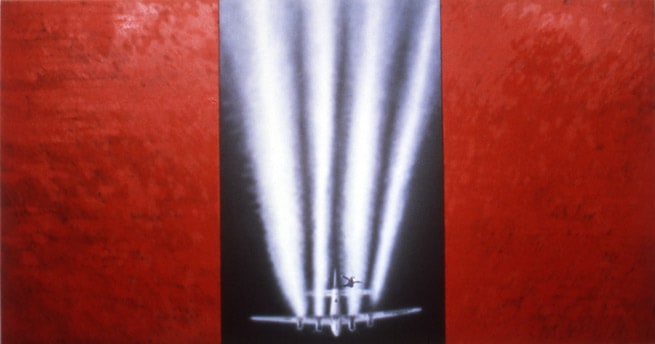 Untitled, 1980. Oil and acrylic on canvas, 96 x 180 inches. MP 17