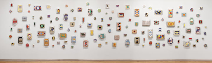 B. Wurtz: Four Collections. Installation view, 2015. Aldrich Contemporary Art Museum, Ridgefield, Connecticut.