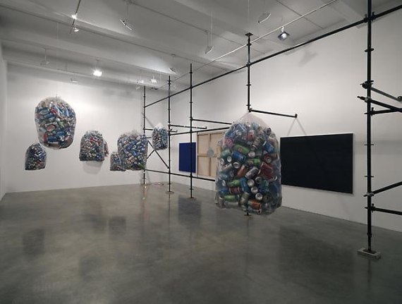 "Working Together," installation view, 2011. Metro Pictures, New York