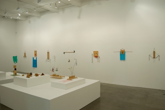 B. Wurtz: Works 1970–2011, installation view. Metro Pictures, New York.