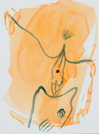 Study for Born, Never Asked, 2017.