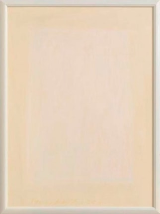 P 42, 2010. Oil on acid free museum mat board, 28 3/4 x 21 1/4 inches (73 x 54 cm). MP 52