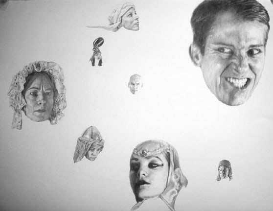 Untitled, 2003. Graphite on paper, 22 1/2 x 30 inches. MP D-353