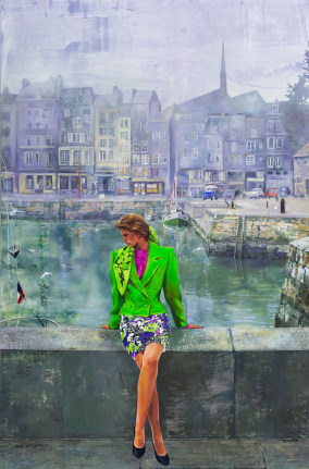 Paulina Olowska painting 'Gdansk 2000'