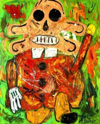 Untitled (Wanderer), 2007. Oil on canvas. MP 27