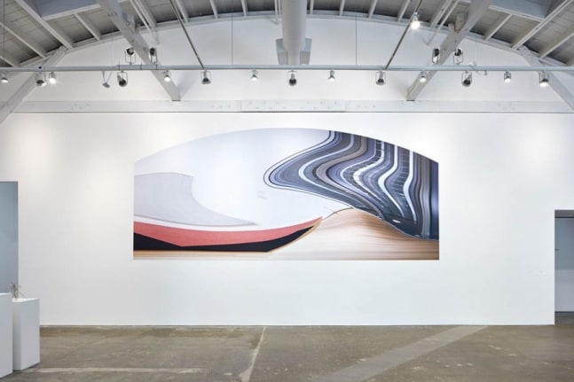 Formica (adjusted for the wall, Metro Pictures, FIAC,