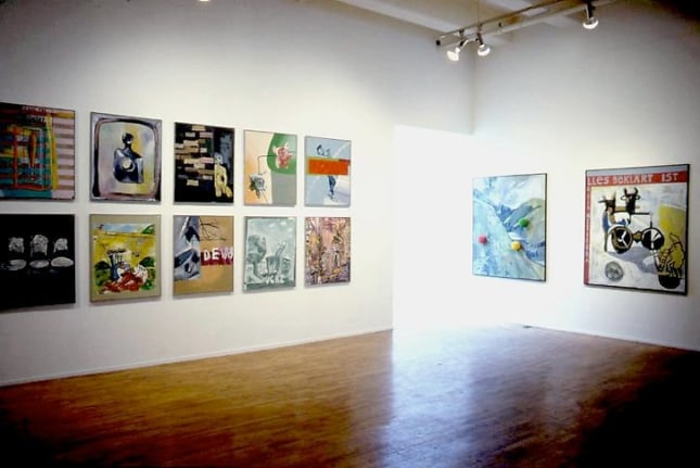 Installation view, 1985. Metro Pictures, New York.