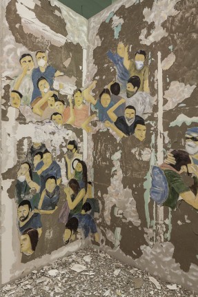 Taqsim, 2017. Fresco.