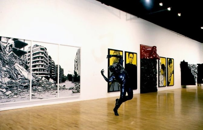 Installation view, 1983. Metro Pictures, New York.