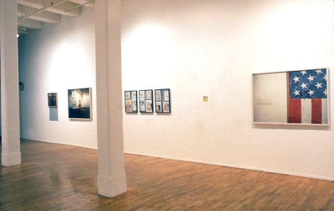Installation view, 1991. Metro Pictures, New York.