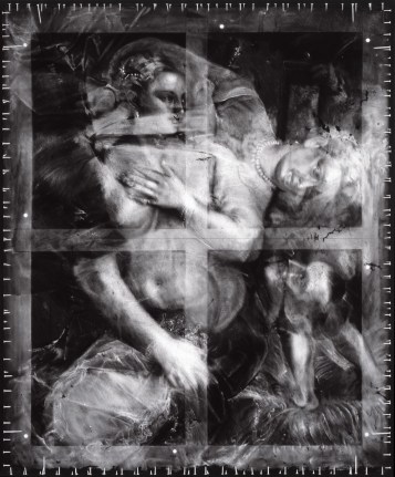 Untitled (X-Ray of Venus with a Mirror, 1555, After Titian), 2016-2017.