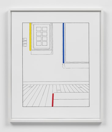 Life Expectancy (traced and painted), Second, 2010/2018/2020.