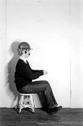 Cindy Sherman, Untitled, 1976/2005. Black and white photograph, image: 7-3/16 x 5 inches; paper: 10 x 8 inches. Edition of 20. MP 442